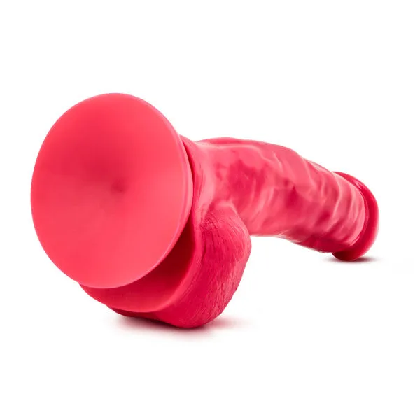 Blush Novelties Female Sex Toys Ruse Shimmy Cerise Red Realistic Dildo