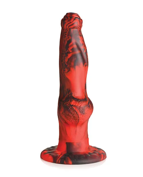 Creature Cocks HellWolf Thrusting Vibrating Silicone Dildo BlackRed Creature Cocks Dildos Creature Cocks HellWolf Thrusting Vibrating Silicone Dildo BlackRed Creature Cocks Dildos