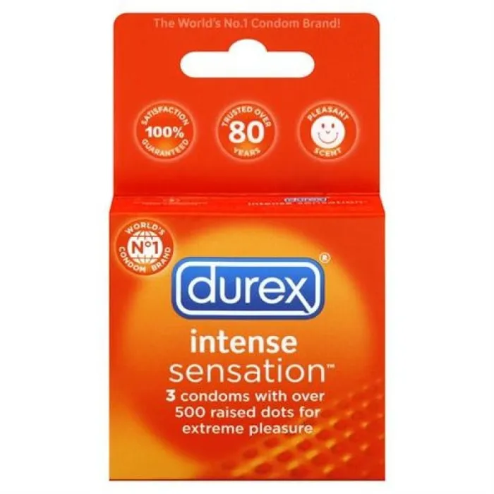 Paradise Marketing Enhancers Durex Intense Sensation 3 Pack Paradise Marketing Enhancers Durex Intense Sensation 3 Pack