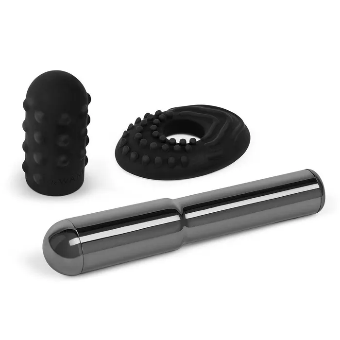 Vibrators le Wand Le Wand Chrome Grand Bullet Black