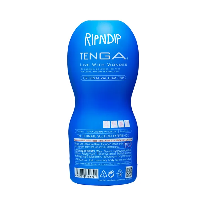 Vibrators TENGA STORE EUROPE RIPNDIP TENGA LORD NERMAL BLUE CUP