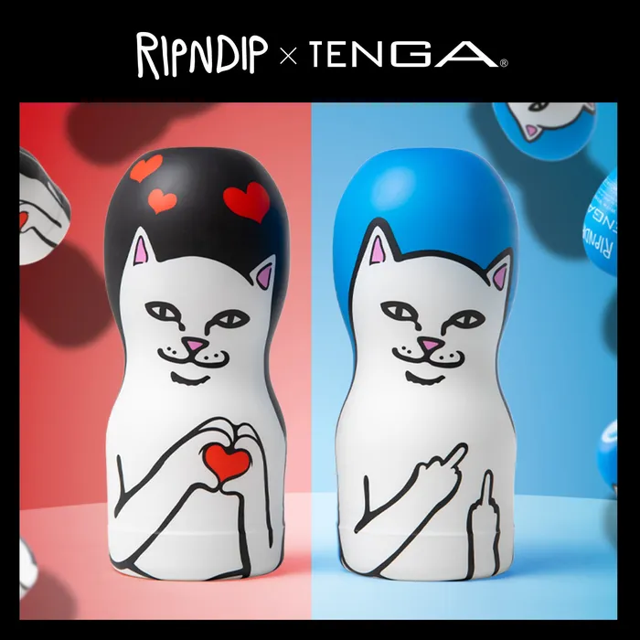 Vibrators TENGA STORE EUROPE RIPNDIP TENGA LORD NERMAL BLUE CUP