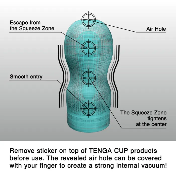 Vibrators TENGA STORE EUROPE RIPNDIP TENGA LORD NERMAL BLUE CUP