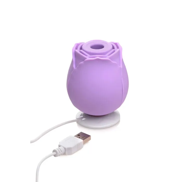 XR Brands inmi Vibrators Bloomgasm Wild Rose 10x Suction Clit Stimulator Purple XR Brands inmi Vibrators Bloomgasm Wild Rose 10x Suction Clit Stimulator Purple