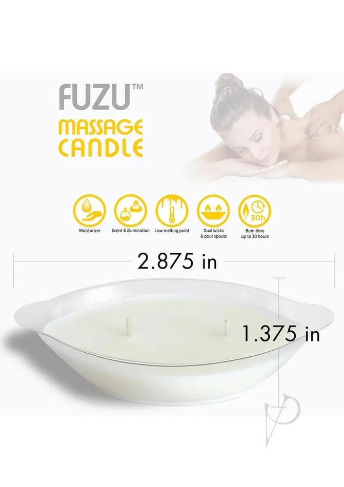 Couples Fuzu Fuzu Massage Candle Fiji Dateslemon 4oz Couples Fuzu Fuzu Massage Candle Fiji Dateslemon 4oz
