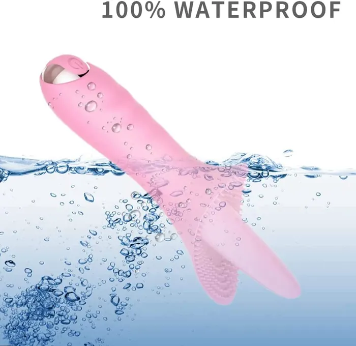 Female Sex Toys 10 Vibraring Mode 2 In 1 Waterproof Stimulation Silicone Vibrator Sohimi